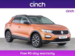 Orange Used 2019 VW T-Roc Design SUV | £16,499 (Fair price)