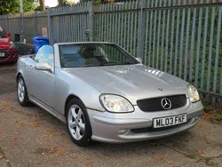 Silver Used 2003 Mercedes SLK230 Cabriolet | £750