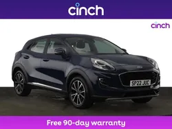Blue Used 2022 Ford Puma Titanium SUV | £11,699 (Fair price)