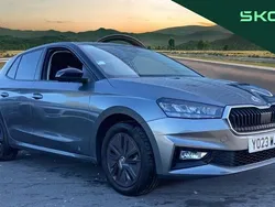 Graphite grey metallic body / black magic pearl effect roof Used 2023 Skoda Fabia Colour Edition Hatchback | £13,553 (Fair price)