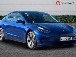 Metallic deep blue Used 2022 Tesla Model 3 RWD Sedan | £20,097 (Fair price)