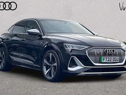 Black Used 2022 Audi e-tron Sportback Advanced SUV | £35,601 (Fair price)