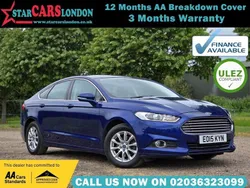 Blue Used 2015 Ford Mondeo Zetec Hatchback | £5,500
