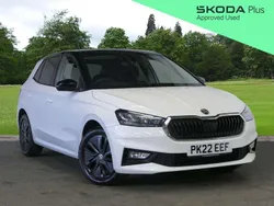 White Used 2022 Skoda Fabia Colour Edition Hatchback | £13,495 (Fair price)