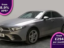 Grey Used 2021 Mercedes A250 AMG line Sedan | £20,045 (Good price)
