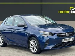 Blue Used 2020 Vauxhall Corsa Hatchback | £8,650 (Fair price)