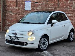 White Used 2017 Fiat 500 Lounge Hatchback | £6,790 (Super price)
