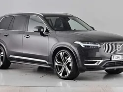 Platinum grey Used 2024 Volvo XC90 Ultimate SUV | £50,790 (Good price)