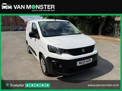 White Used 2021 Peugeot Partner MPV | £8,649 (Fair price)