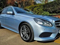 Silver Used 2015 Mercedes E220 AMG line Estate | £7,750 (Fair price)