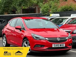 Red Used 2016 Vauxhall Astra SRi Hatchback | £3,999 (Fair price)
