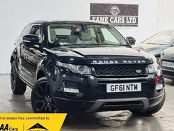 Black Used 2011 Land Rover Range Rover evoque Prestige Coupe | £5,500 (Fair price)