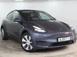 Grey Used 2022 Tesla Model Y Long Range SUV | £30,570 (Expensive)