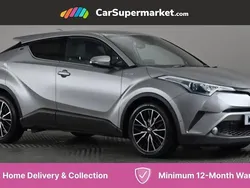 Silver Used 2018 Toyota C-HR SUV | £14,347 (A bit pricey)