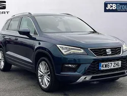 Blue Used 2018 Seat Ateca 4Drive SUV | £15,995 (Fair price)