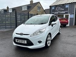 White Used 2012 Ford Fiesta Zetec Hatchback | £4,250 (Fair price)