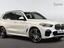 White Used 2019 BMW X5 M Sport SUV | £36,500 (Fair price)