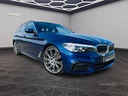 Blue Used 2019 BMW 520 M Sport Estate | £15,975 (Good price)