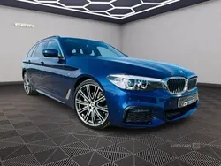 Blue Used 2019 BMW 520 M Sport Estate | £15,975 (Super price)