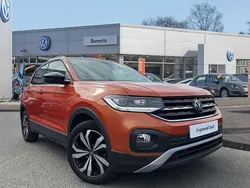 Orange Used 2023 VW T-Cross Black Edition SUV | £17,998 (Fair price)