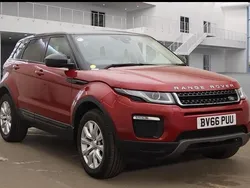Red Used 2016 Land Rover Range Rover evoque SE Estate | £10,995 (Good price)