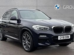 Black Used 2018 BMW X3 M Sport SUV | £22,975 (Good price)
