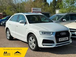White Used 2017 Audi Q3 S-Line SUV | £17,995 (Fair price)