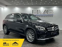 Black Used 2018 Mercedes GLC250 AMG line Estate | £16,994 (Good price)
