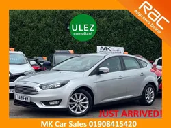 Silver Used 2018 Ford Focus Titanium Hatchback | £7,795 (Good price)
