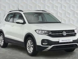 White Used 2022 VW T-Cross Edition SUV | £15,972 (Fair price)