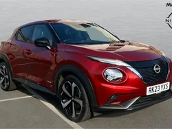 Red Used 2023 Nissan Juke Tekna SUV | £17,991 (Fair price)