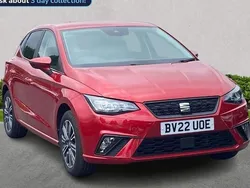 Red Used 2022 Seat Ibiza SE Technology Hatchback | £12,999 (Fair price)