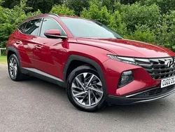 Red Used 2022 Hyundai Tucson Premium SUV | £19,376 (Fair price)