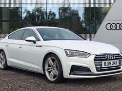 White Used 2019 Audi A5 Sportback S-Line Hatchback | £16,790 (Good price)