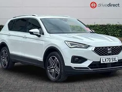 White Used 2020 Seat Tarraco 4Drive SUV | £19,340 (Fair price)
