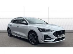 White Used 2023 Ford Focus ST-Line X Hatchback | £17,305 (Fair price)