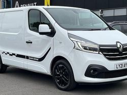 White Used 2021 Renault Trafic Black Edition Van | £19,000 (Fair price)