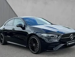 Black Used 2024 Mercedes CLA220 AMG Line Premium Plus Sedan | £33,207 (Fair price)