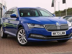 Energy blue Used 2023 Skoda Superb SE L Estate | £27,495 (Expensive)