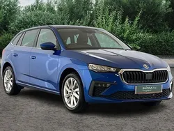 Blue New 2025 Skoda Scala SE L Hatchback | £21,490