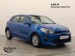Blue Used 2021 Kia Rio 2 Hatchback | £13,299 (Fair price)