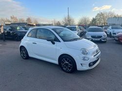 White Used 2018 Fiat 500 S Hatchback | £6,490 (Fair price)