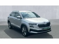 Brilliant silver metallic Used 2025 Skoda Karoq SE L SUV | £25,450 (Good price)