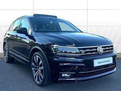 Black Used 2018 VW Tiguan R-line SUV | £22,000 (Fair price)