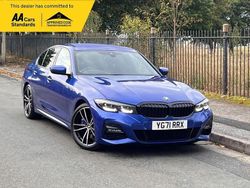 Blue Used 2021 BMW 330 M Sport Sedan | £27,495 (Fair price)