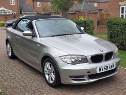 Silver Used 2008 BMW 118 Cabriolet Cabriolet | £1,395 (Super price)