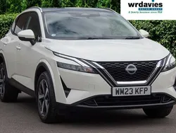 White Used 2022 Nissan Qashqai N-Connecta SUV | £21,799 (A bit pricey)
