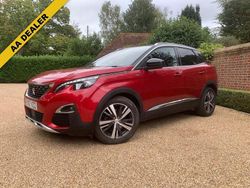 Red Used 2017 Peugeot 3008 GT-line Hatchback | £7,495 (A bit pricey)