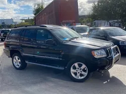 Black Used 2004 Jeep Grand Cherokee Overland SUV | £2,990