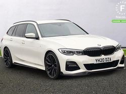 White Used 2020 BMW 320 M Sport Estate | £21,899 (Fair price)